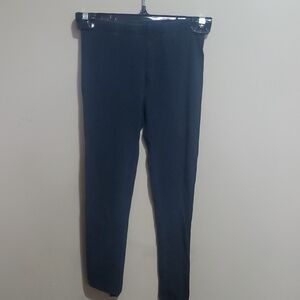 Pekkle Girls Black Leggings Size 8